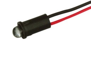 Piloto LED 5mm 12Vdc Intermitente Rojo