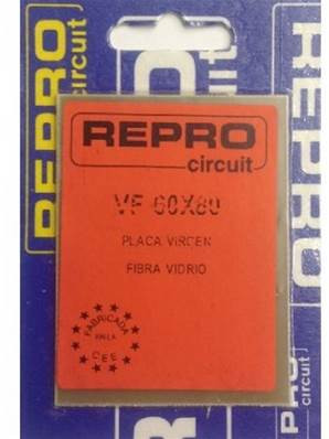 Placa Virgen 1Cara Fibra 60x80mm