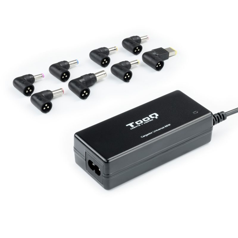 Cargador Universal 65W 18,5V-20Vdc TOOQ TQLC-65BS02AT
