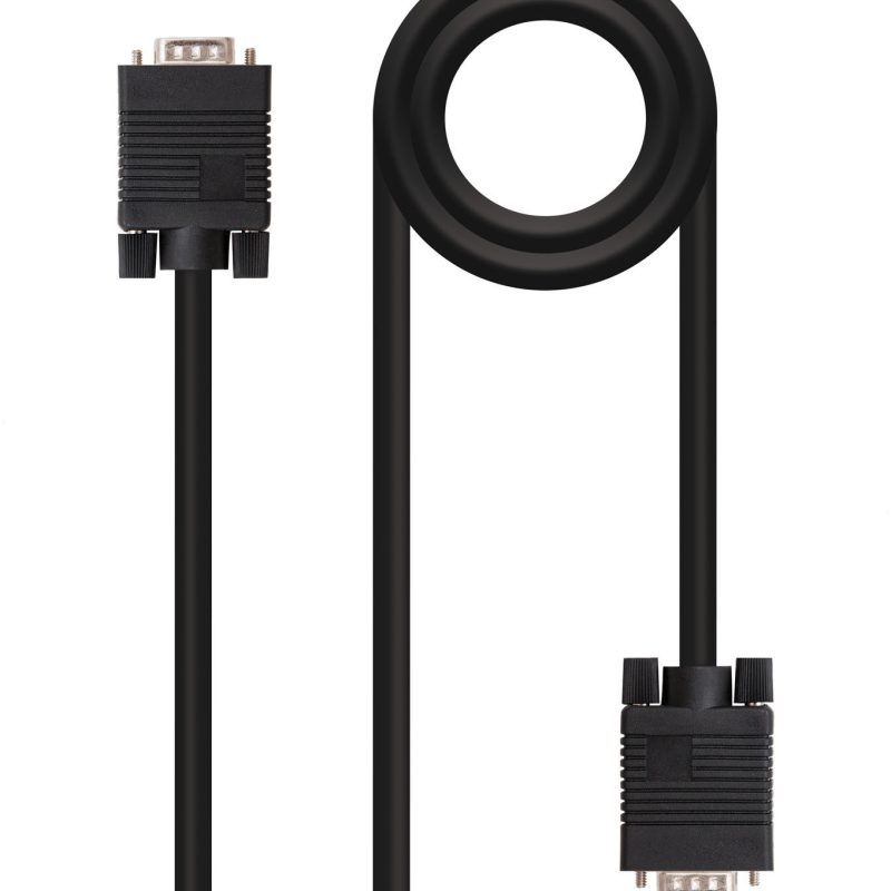 Cable VGA Monitor Macho 1,8m NANOCABLE