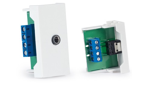 Panel WP-33J JACK 3,5mm hembra stereo FONESTAR