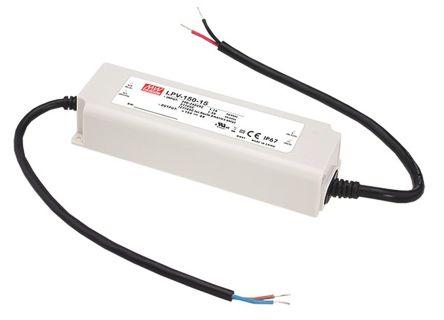 Driver LED 24Vdc 150W 6,3A IP67 MW LPV-150-24