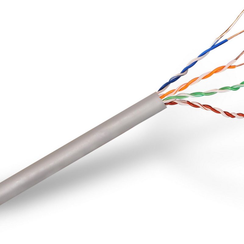 Cable Datos UTP Cat5e Rigido CCA (100m) AISENS