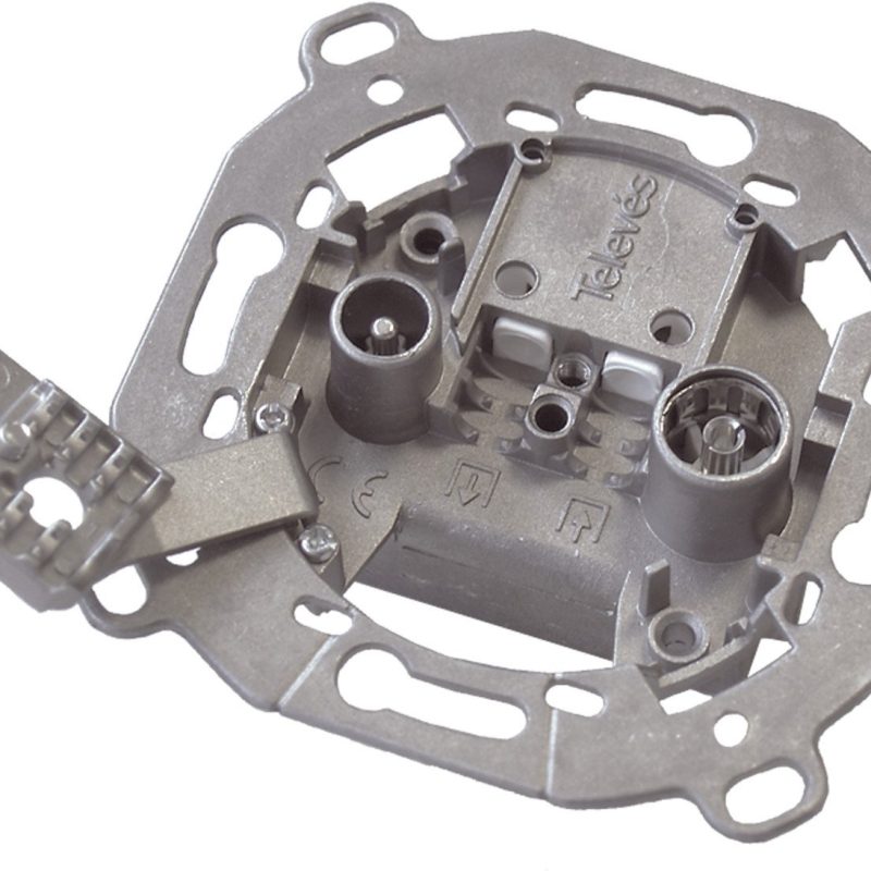 Toma Terminal TV/FM-SAT 0,6-1,5dB DC TELEVES