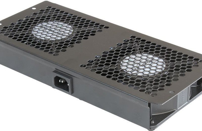 Unidad Ventilacion 2 Ventiladores para Racks Suelo 600mm  RKA0050