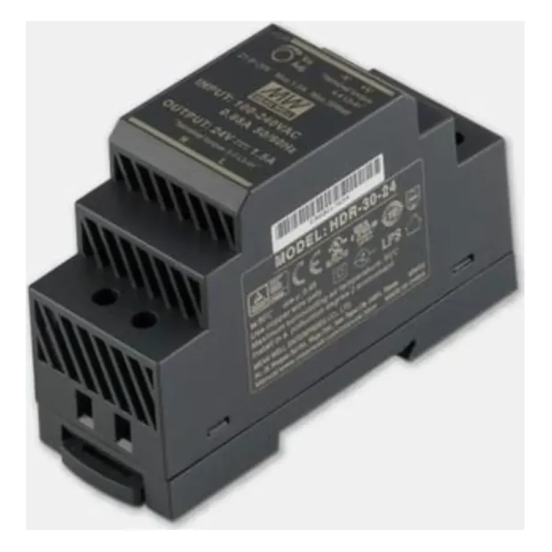 Fuente Alimentacion CARRIL DIN 24Vdc 36W 1,5A MW HDR-30-24