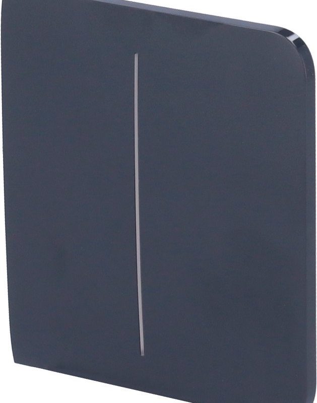 Panel táctil para un interruptor doble de luz