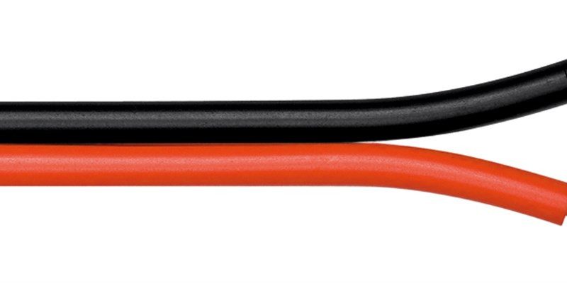 Cable Paralelo 2×2,5mm CCA ROJO/NEGRO (10m)