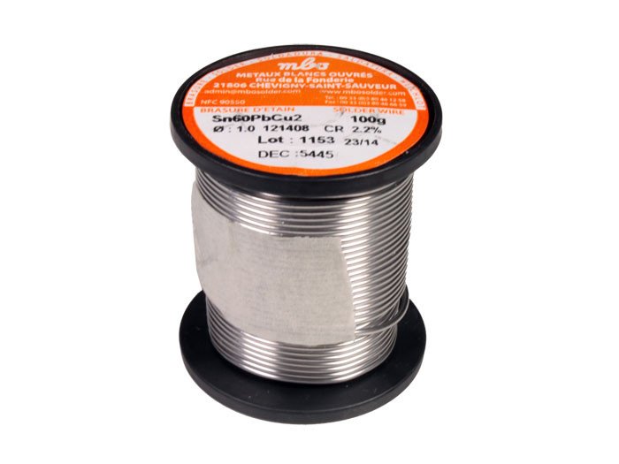 ESTAÃ‘O TRIMETAL 1mm 60/38/2 MBO Carrete 100gr MBO