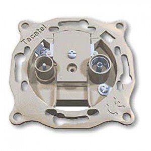 Toma TV Final 2S TV-SAT Paso DC TF-02 TECATEL