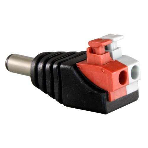 Conector Alimentacion DC MACHO a Presion 5,5×2,1mm (76748)