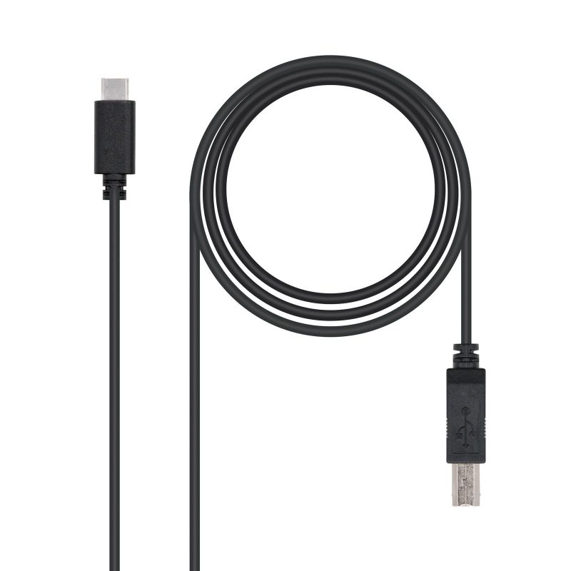 Cable USB-B 2.0 a USB-C 1m NANOCABLE