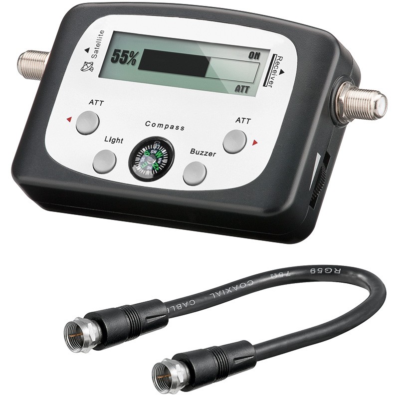 SAT FINDER Digital LCD Localizador buscador satelites