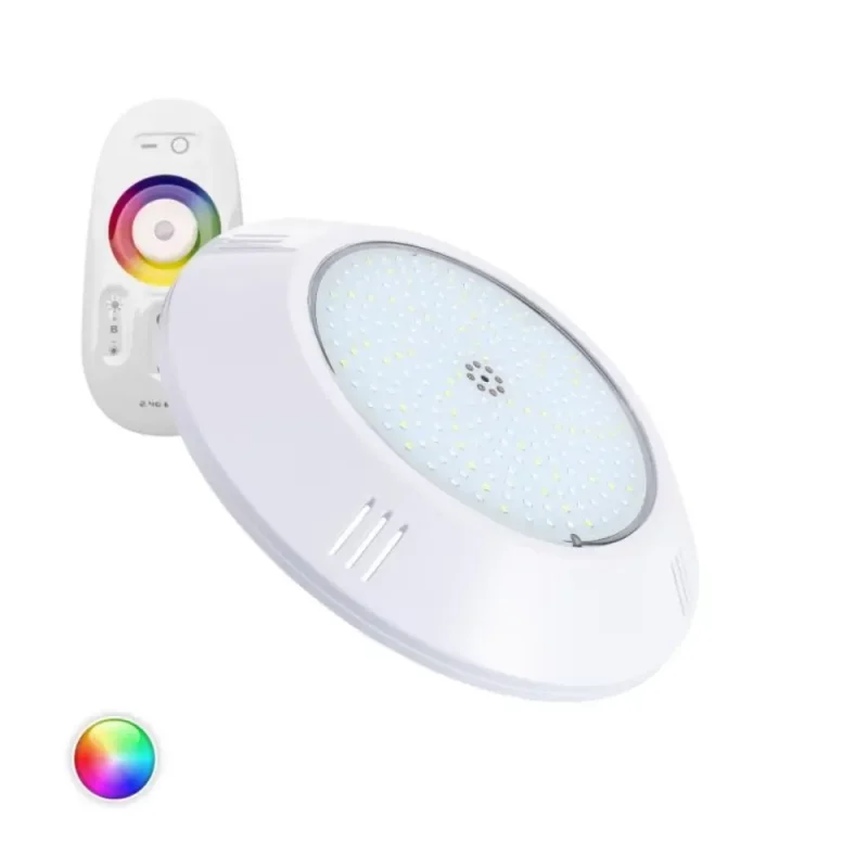 Foco Piscina Superficie RGBW Sumergible 12Vdc 20W IP68