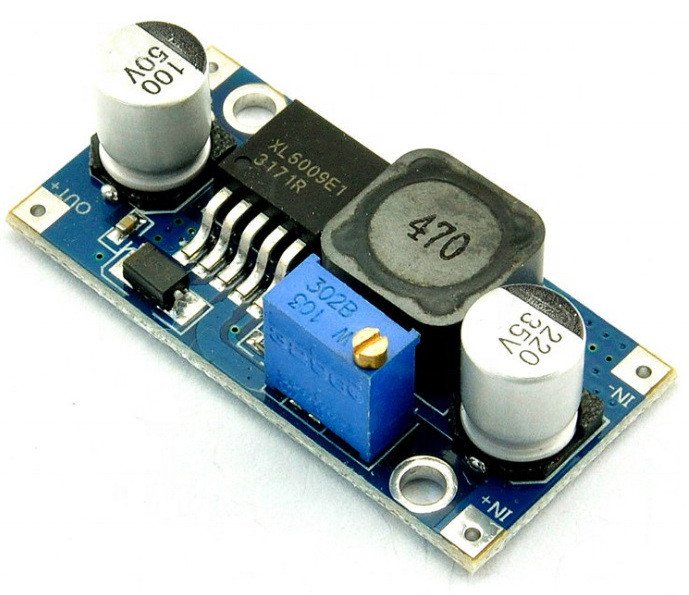 Elevador Tension DC/DC de 3,8V-32Vdc salida 1,25V-35Vdc 3A STEP-UP