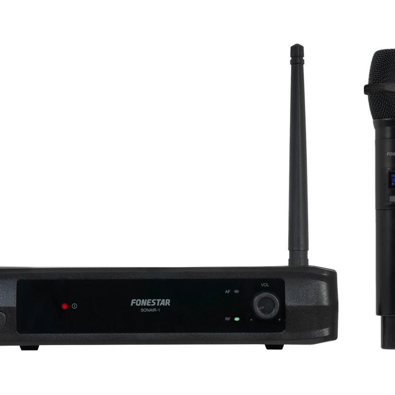 Microfono Inalambrico UHF Mano FONESTAR SONAIR-1M