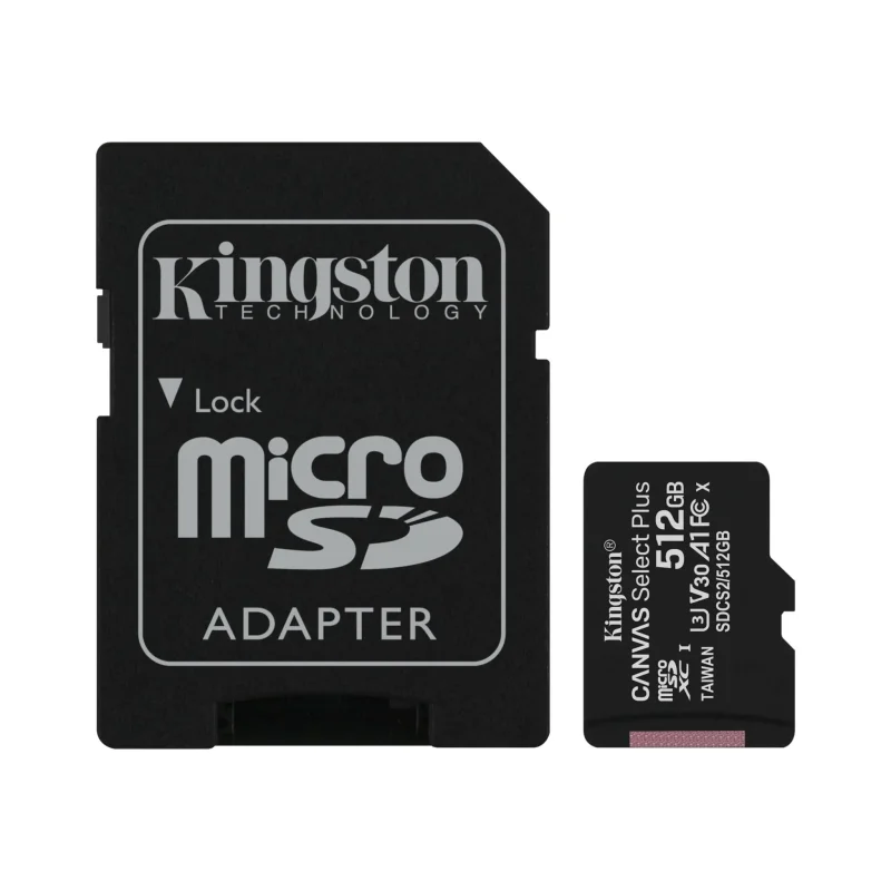 Tarjeta MicroSD 512Gb KINGSTON