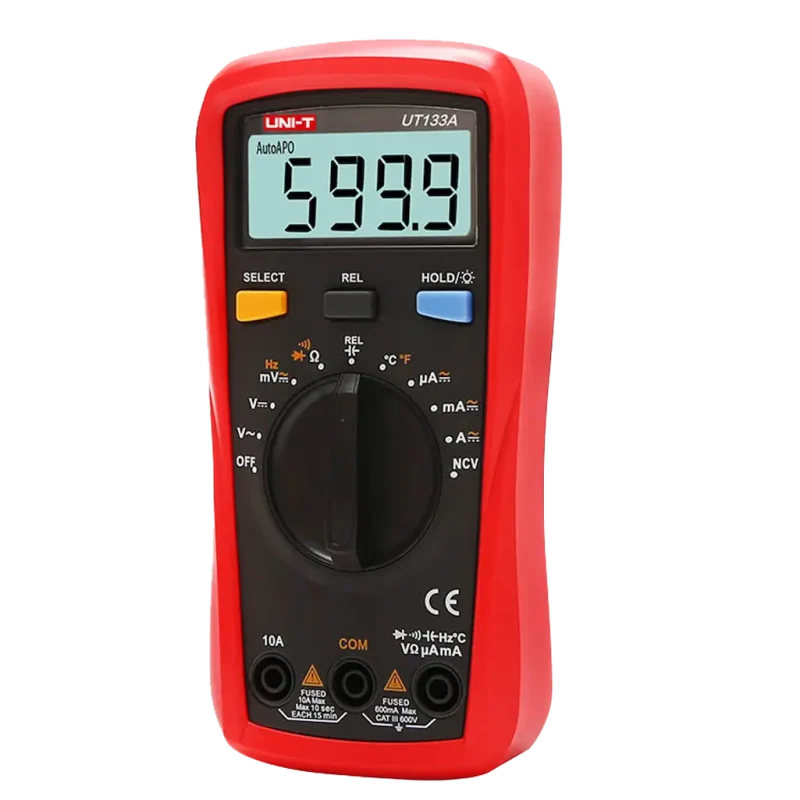 Multimetro Autorango AC/DC 600V 10A UNI-T UT133A
