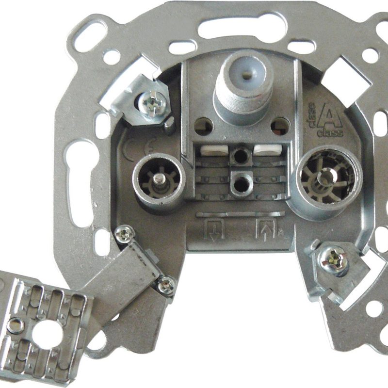 Toma TV Terminal Separadora TV-FM-SAT DC