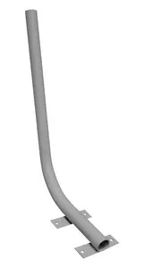 Soporte Pared Farola Ã˜60mm longitud 1metro Hierro