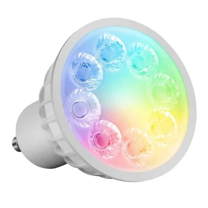 Bombilla LED GU10 4W RGB+CCT RF 2,4Ghz