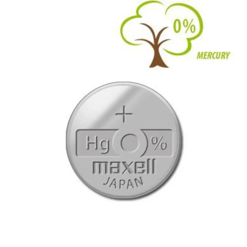 PILA 386 MAXELL Óxido Plata SR43SW 1,55V Relojes