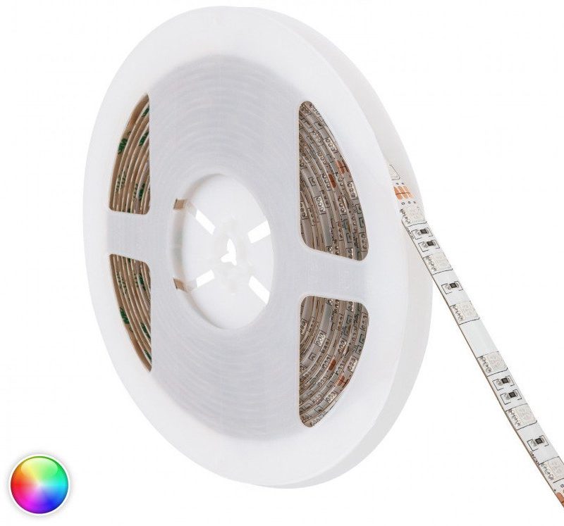 TIRA LED RGB 12V  9W/m 60LED/m IP20 5m