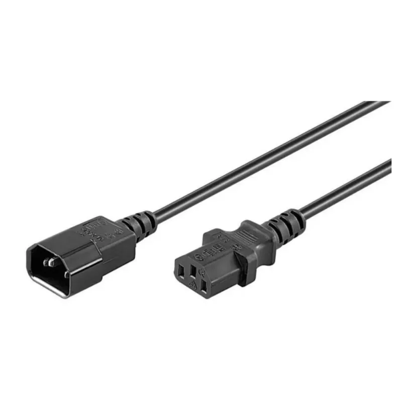 Cable Alimentacion C13 a C14 1m MM