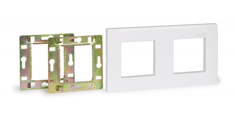 Marco y Chasis Empotrar 2 Paneles FONESTAR