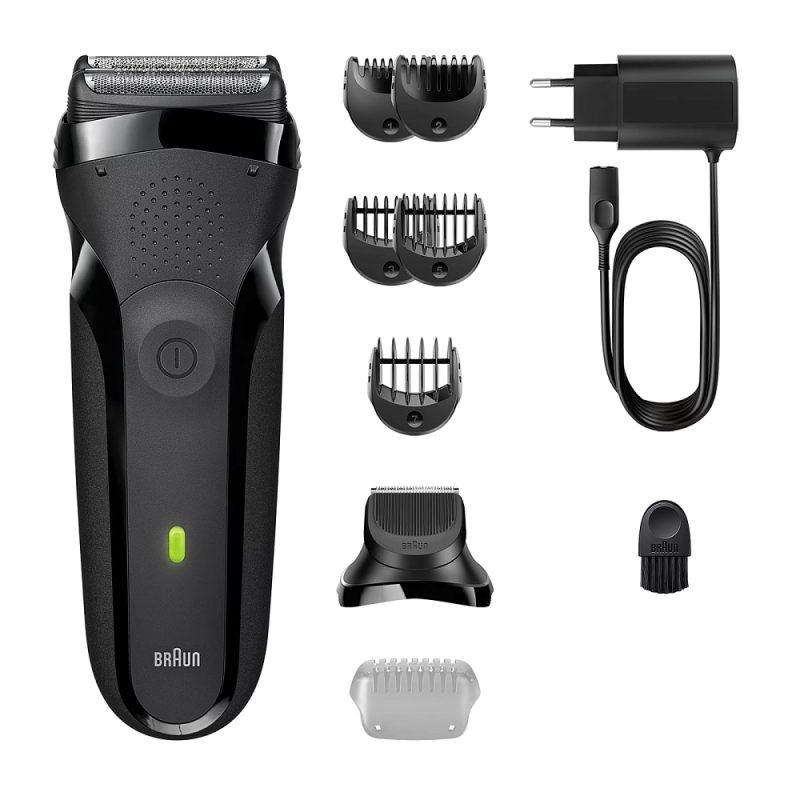AFEITADORA BRAUN 300BT BLK S.3BOX EUR