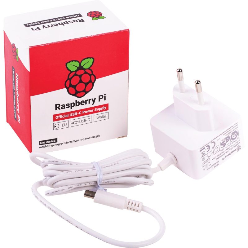 Alimentador Salida Fija 5,1Vdc 3Amp 15W Conector USB-C Raspberry Pi4  SC0213