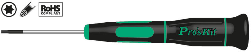 Destornillador de precision tipo Torx T1 DES932