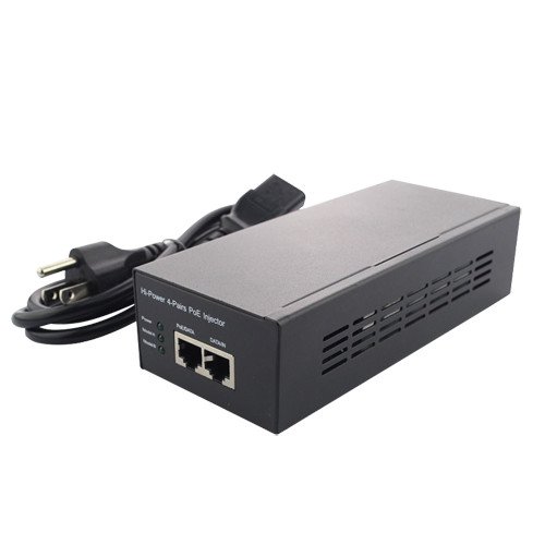 Inyector POE IEEE802.3af/at 60W Gigabit 10/100/1000