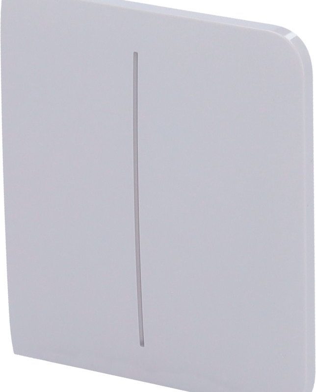 Panel táctil para un interruptor doble de luz