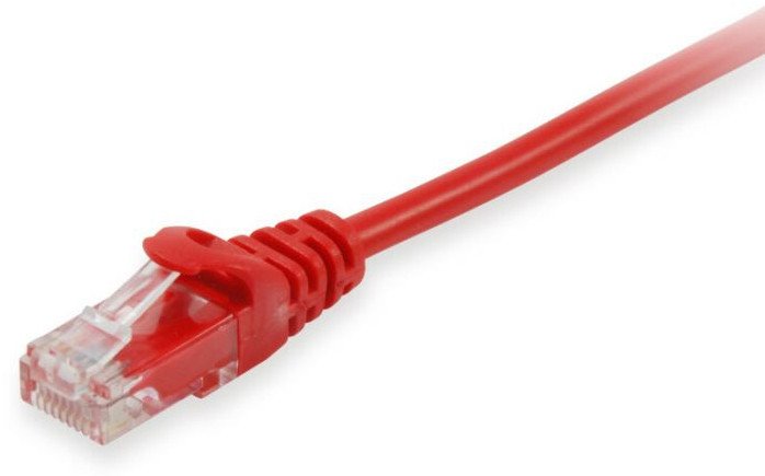 Latiguillo RJ45 Cat6 UTP CCA 5m ROJO EQUIP