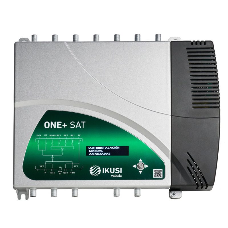 Central TV Programable FM/DAB/3xUHF/SAT ONE+SAT IKUSI