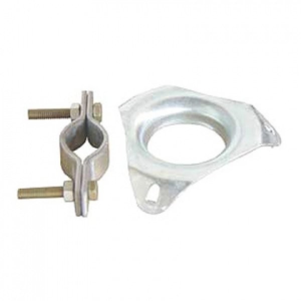 Placa y Brida Vientos para Mastil 35mm