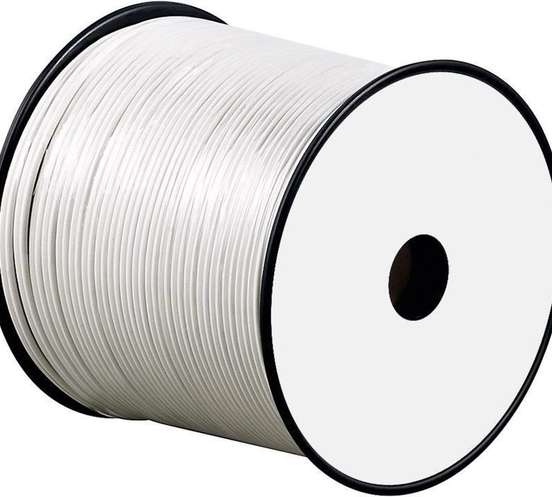 Cable Paralelo 2x1mm CCA BLANCO Polarizado  (100m)