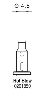 Punta Soldador Gas SG1070 Hot Blow JBC
