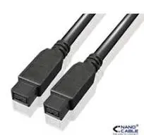 Cable FIREWIRE 9-9 IEE1394 1,8mts NANOCABLE