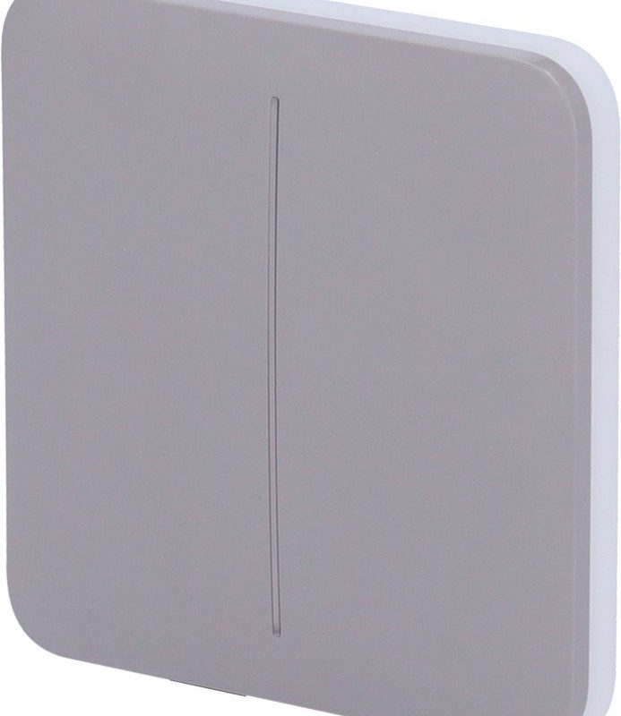 Panel táctil para interruptor de luz doble Ajax