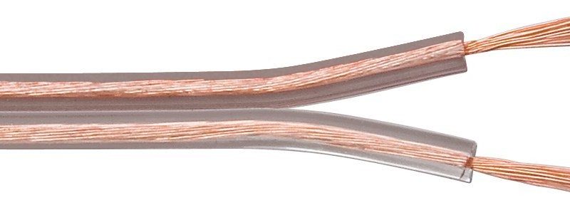 Cable Paralelo 2×0,75mm CCA TRANSPARENTE (100m)