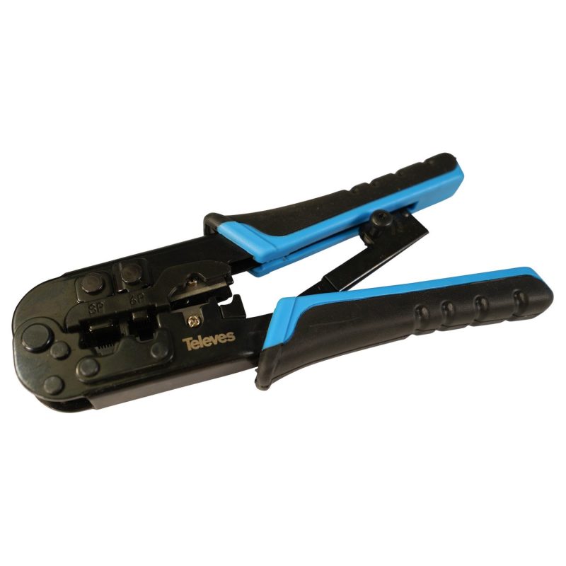 Crimpadora para RJ11 RJ12 RJ45 TELEVES