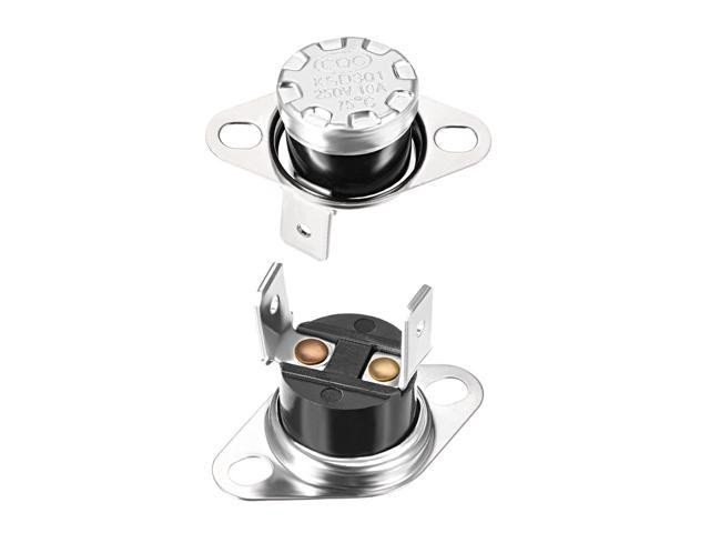 Termostato Fijo 80ÂºC Cerrado en Reposo (NC) 10Amp