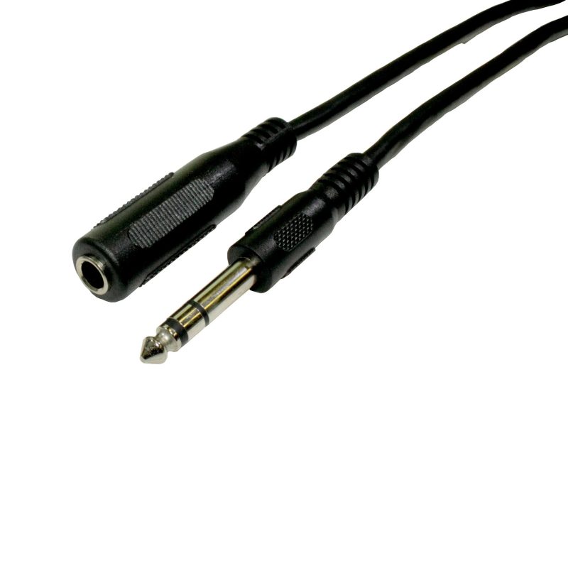 Cable JACK 6,3 Stereo Macho-Hembra Stereo 3m DCU