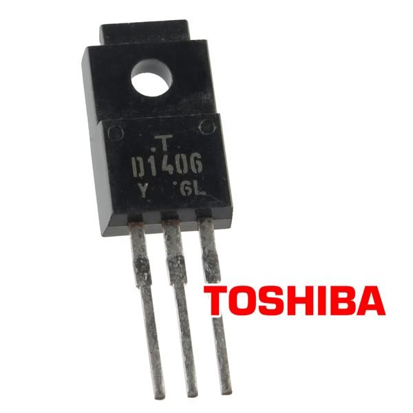 Transistor NPN 60V 25W 3A TO220F 2SD1406