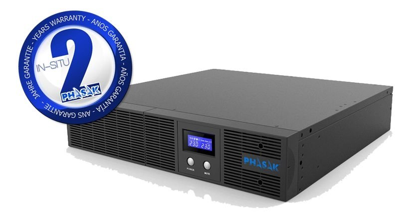 SAI RACK 1260VA/720W PROTEKT PHASAK PH7512