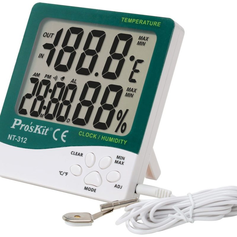 Medidor Temperatura y Humedad Exterior PROSKIT NT-312