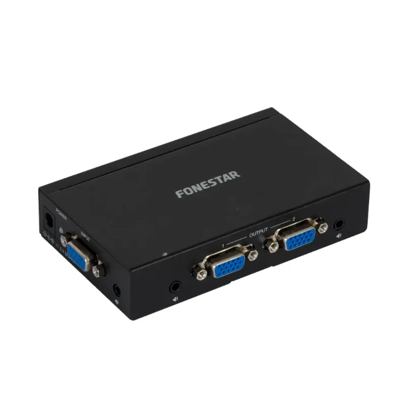Distribuidor Splitter VGA  2Salidas 500Mhz