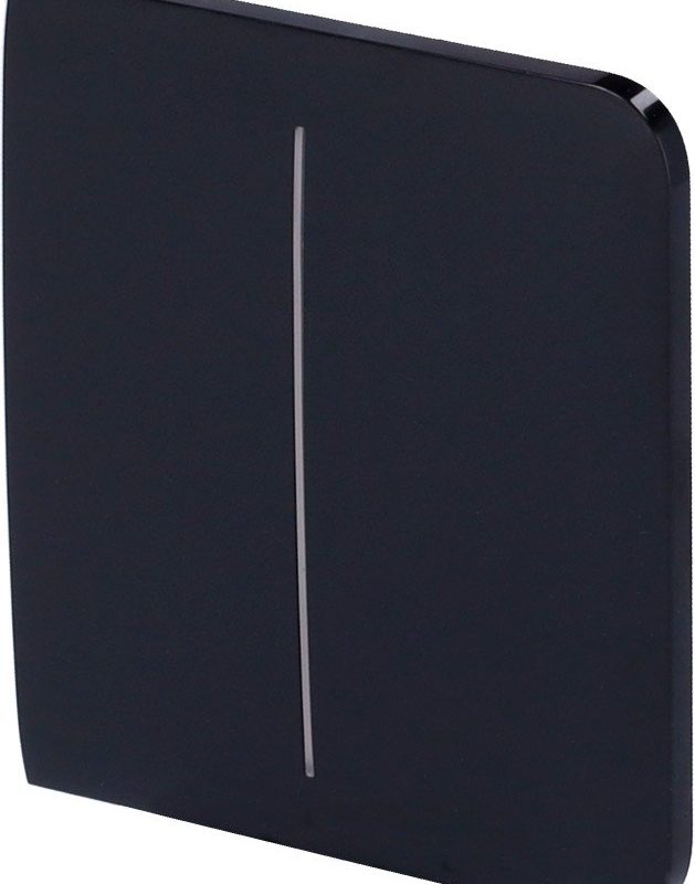 Panel táctil para un interruptor doble de luz